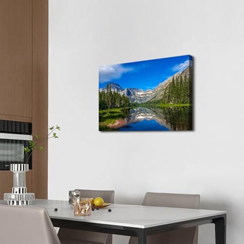 Nature Mountain Wall Art for Living Room Banff National Park Posters Colorado - Image 6