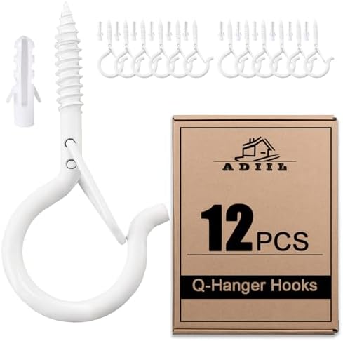 ADIIL Q Hanger Ceiling Screw Hooks by ADIIL
