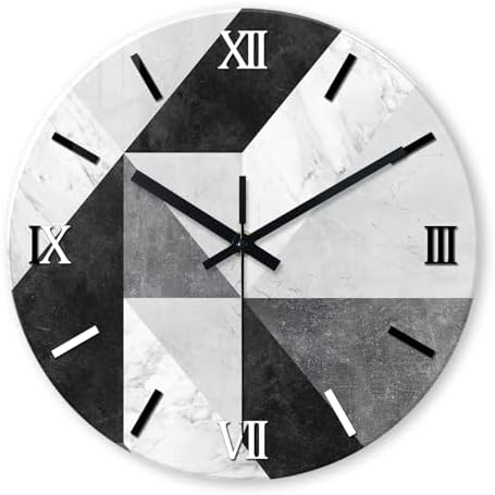 14 Inch Marble Wall Clocks Battery Operated by RONGKEJIAJU