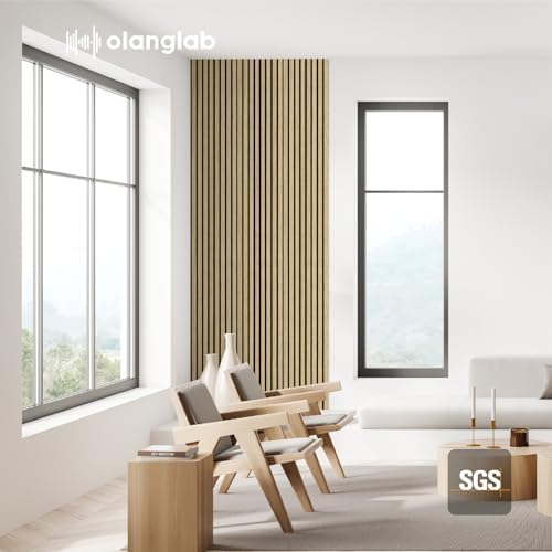 Olanglab Wood Panels for Wall 4Pack 94.5"x12.6" Warm Oak - Image 6