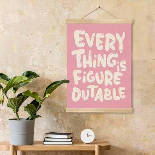 Everything is Figureoutable Inspirational Wall Art Decor, Positive Motivational - Image 2