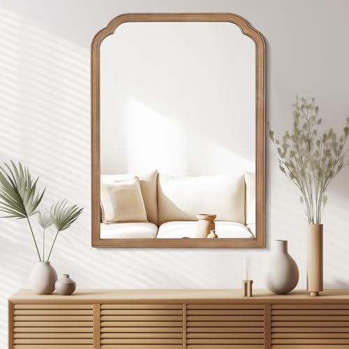 WallBeyond 28" x 40" Wood Bathroom Mirror - Image 3