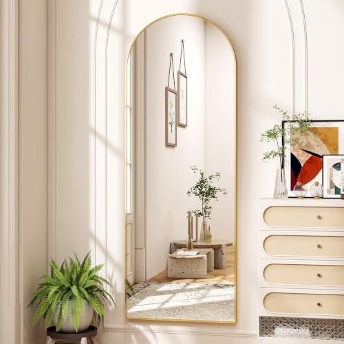 Arched Full Length Floor Mirror - Image 3
