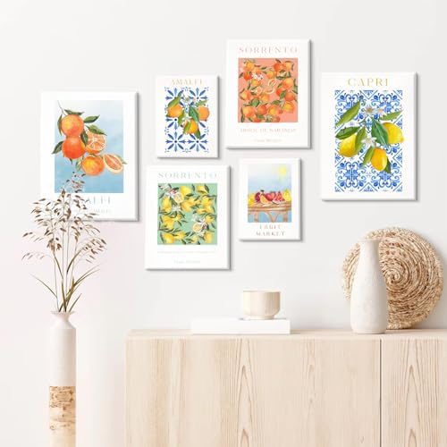 Baccone Fruit Wall Art Kitchen Artwork Wall Decor Fruit Market Prints Poster - Image 7