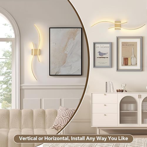 Wireless Wall Sconces Set of Two - Image 2