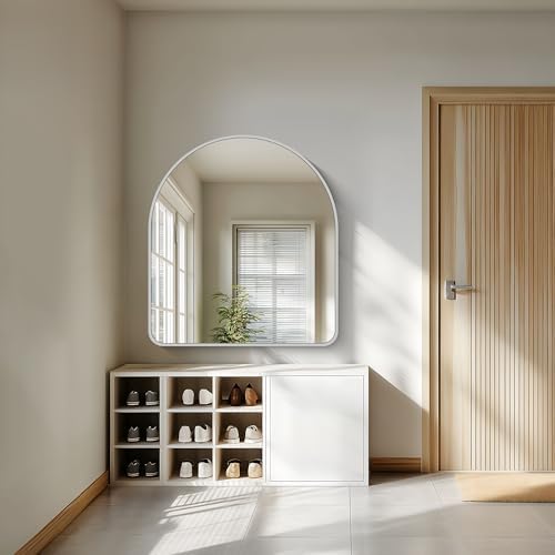 FORBATH Large Arched Wall Mirror 40x36 Inch, Arched Mirror - Image 3