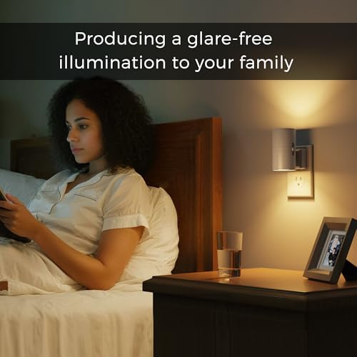 L LOHAS LED Night Light Plug in, Night Lights Plug into Wall, Light Sensor - Image 5