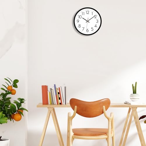 Lumuasky 8 Pack Wall Clock Bulk12 Inch Silent Non-Ticking Round Analog Classic - Image 5