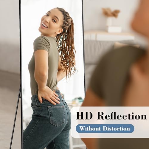 DUMOS 56"x21" Full Length Mirror, Full Body Mirror - Image 3