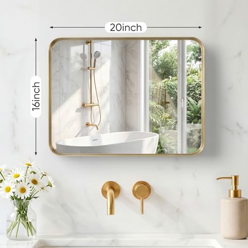 Sweetcrispy Bathroom Mirror 20x16 Inch, Vanity Mirror - Image 2