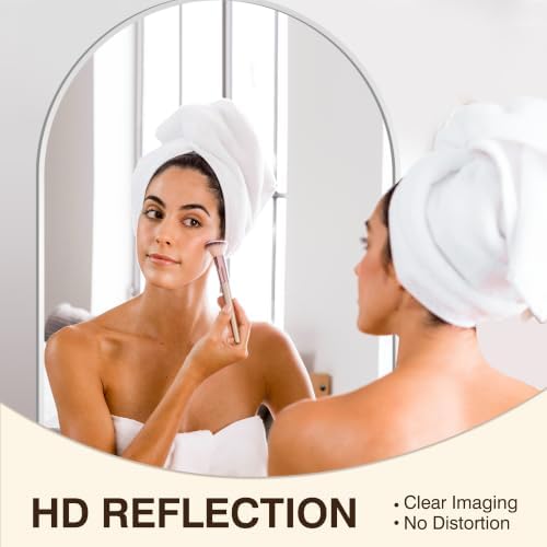 FICTOR 26" x 38" Arched Bathroom Vanity Mirror - Image 3