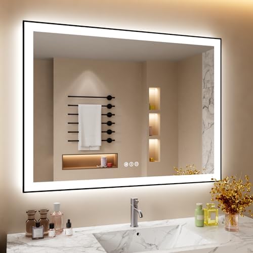 48x36 Inch LED Bathroom Mirror by ISTRIPMF