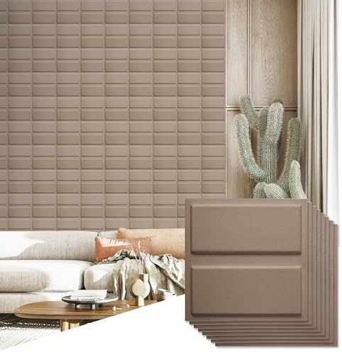 12 Pack 3D Wall Panels for Interior Wall Decor, Accent Wall Panels for Office by Unknown