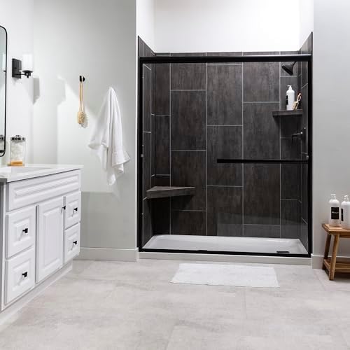 Palisade 25.6 in. x 14.8 in. Vinyl Wall Tiles in Ashen Slate - Image 4