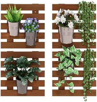 Furinno TIOMAN Outdoor Vertical Wall Planter, - Image 3