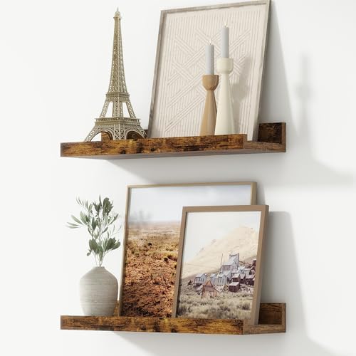 Picture Ledge Shelf, Floating Shelves by FLYJOE