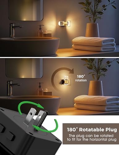 L LOHAS LED Night Lights Plug into wall, Color Changing Night Light - Image 2