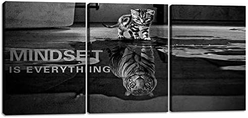 Wall Art Motivational Posters Inspirational Entrepreneur Positive Quotes Canvas by Yetaryy