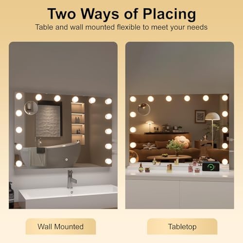 Hasipu Hollywood Vanity Mirror - Image 6