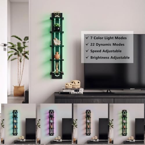 Homaterial 5-Tier Foating Shelves - Image 4