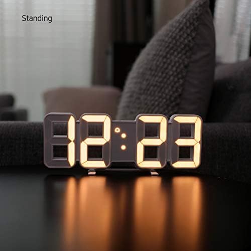 mooas 3D Pure mini Dual LED Clock - Image 3