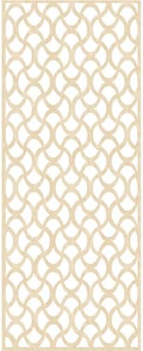 Resort Decorative Pierced Fretwork Wood Wall Panels, 27 3/8"W x 69 3/8"H x 1/4"T - Image 2