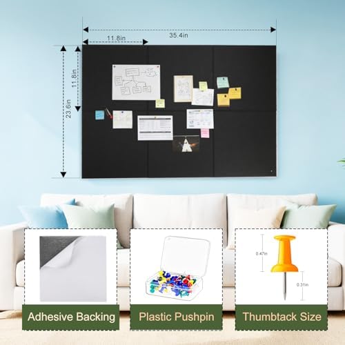 Hiksuky 48x36 Bulletin Board - Image 4