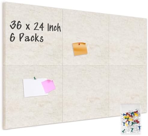 DOLLAR BOSS Felt Cork Board Tiles by DOLLARBOSS