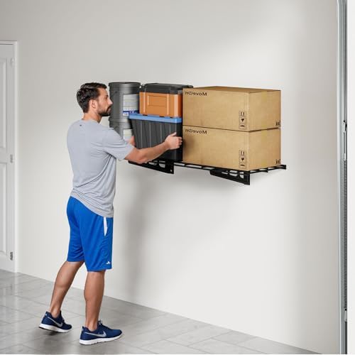 FLEXIMOUNTS 1-Pack 1x3ft Garage Shelving Wall-Mounted Storage Rack - Image 2