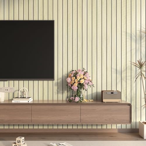 LACHEERY Herringbone Wood Slat Wall Panels - Image 3