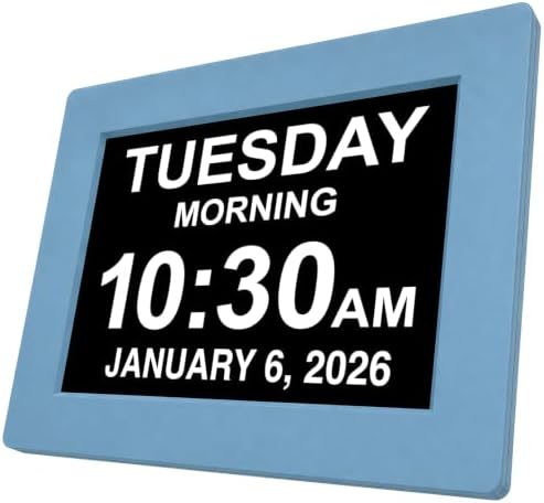 American Lifetime New 2026 Dementia Clock Large Digital Clock by AmericanLifetime