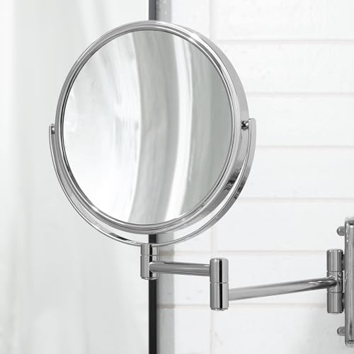 JERDON Wall-Mounted Makeup Mirror - Image 6