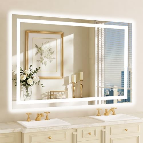36"x55" LED Bathroom Mirror by MYSUNORIA