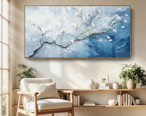 Extra Large Framed Floral Wall Art - Image 3