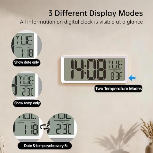 Digital Clock Battery Operated - Image 5
