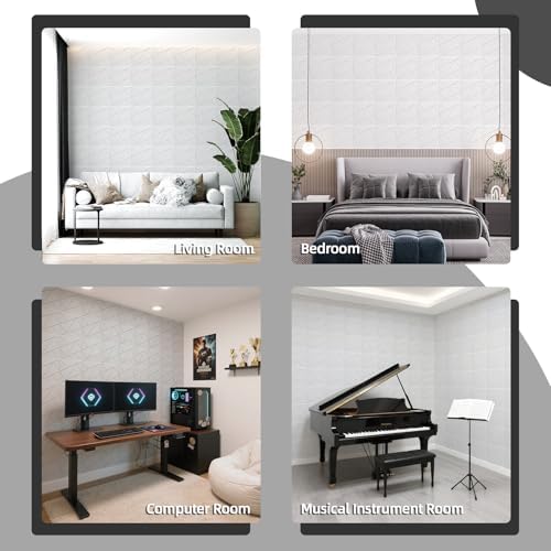 Art3dwallpanels Acoustic Panels 12" X 12", 12 Pack - Image 7