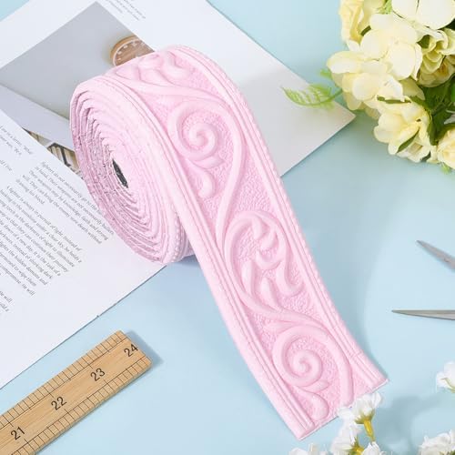 CRASPIRE 7.55Ftx2.32In Plastic Molding Trim Vintage Pink Crown 3D Printing - Image 3