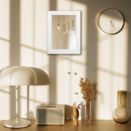 Ruomeng Rectangular Wall Mirror 12" x 16" Framed Mirror - Image 5