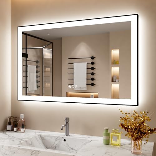 48x30 Inch LED Bathroom Mirror by ISTRIPMF