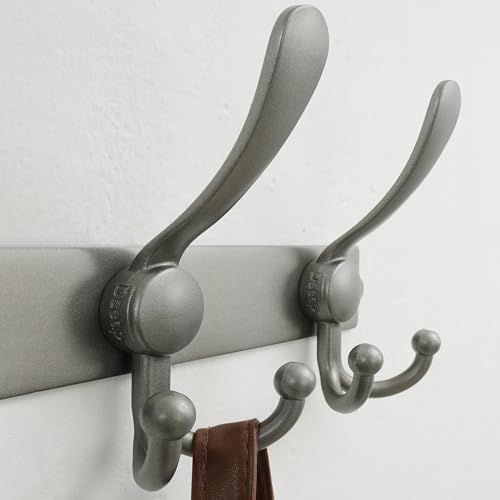 Dseap Coat Rack Wall Mount 37 Inch, Heavy Duty 12-Gauge Base vs Flimsy 1mm - Image 2