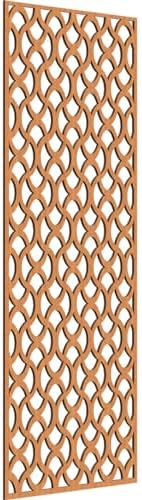 31 3/8"W x 79 3/8"H x 3/8"T Resort Decorative Fretwork Wood Wall Panels by EkenaMillwork