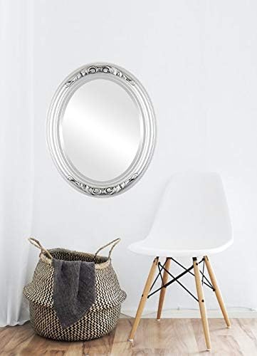 OVALCREST Oval Beveled Wall Mirror - Image 3