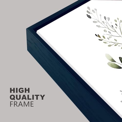 Sage Green Eucalyptus Framed Wall Art Set of 3, 16x24 inch - Image 3