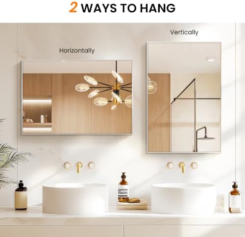 Bathroom Vanity Mirror for Wall - Image 6