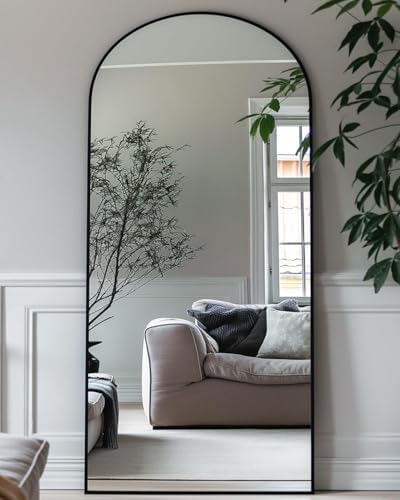 Antok 58" x21” Arched Full Length Mirror, Floor Mirror by AntokMirror