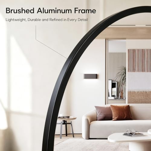 Arched Full Length Mirror, Wall Mounted or Leaning Dressing Mirror, Wall Mirror - Image 5