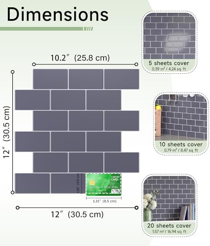 Yoillione Peel and Stick Backsplash - Image 3