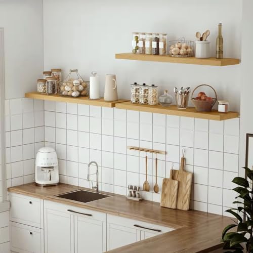 Vivelove Single Floating Shelves 48x10” Set of 1 - Image 2