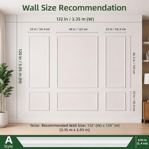 Pre-Cut Wall Molding Kit - Image 2