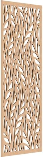 Ortonville Decorative Pierced Fretwork Wood Wall Panels, 27 3/8"W x 69 3/8"H x by EkenaMillwork